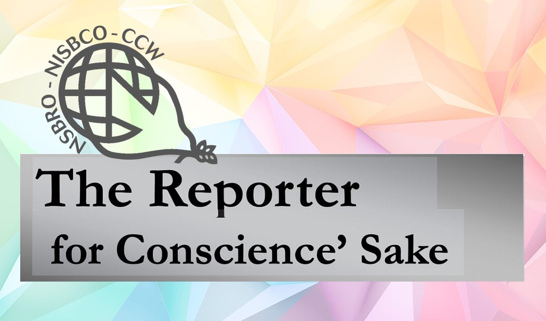 The Reporter for Conscience’ Sake: Fall 2019