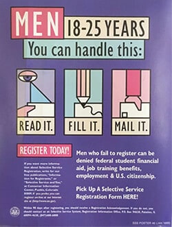 draft registration poster